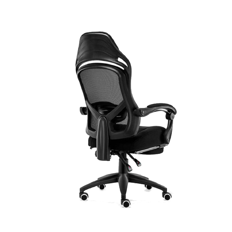 荣将办公椅老板椅电脑转椅带头枕可躺椅子钢制脚带脚撑