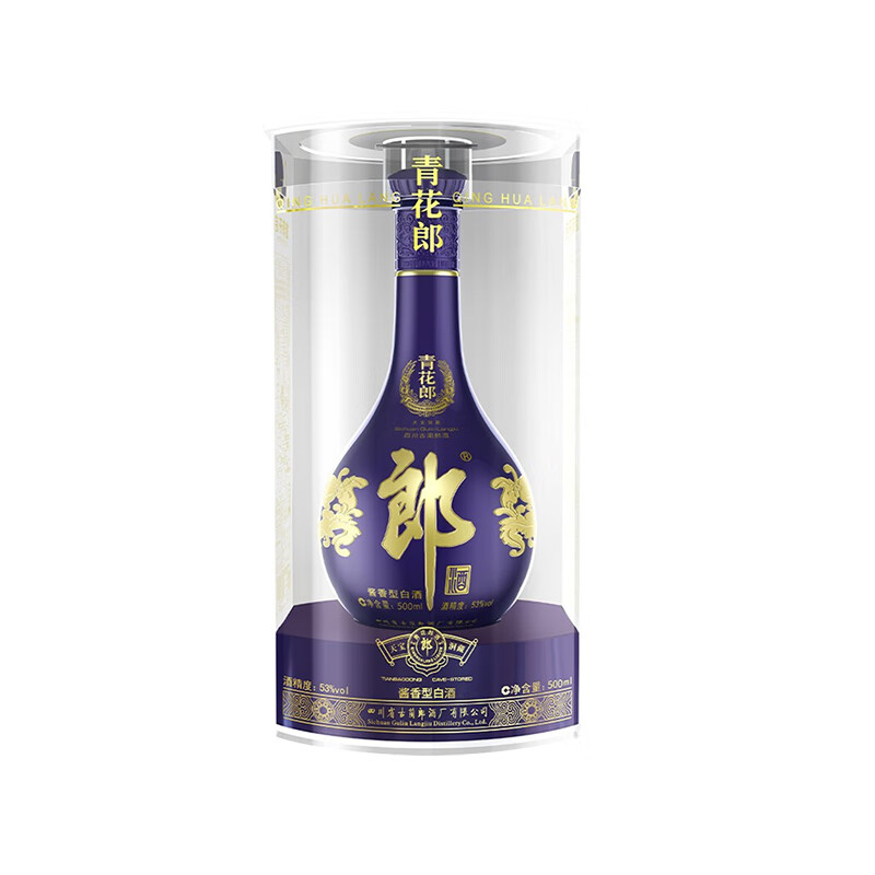 郎酒酒 红花郎 佳节送礼组合收藏 高度白酒组合搭配  53度 500mL 1瓶 青花郎酒