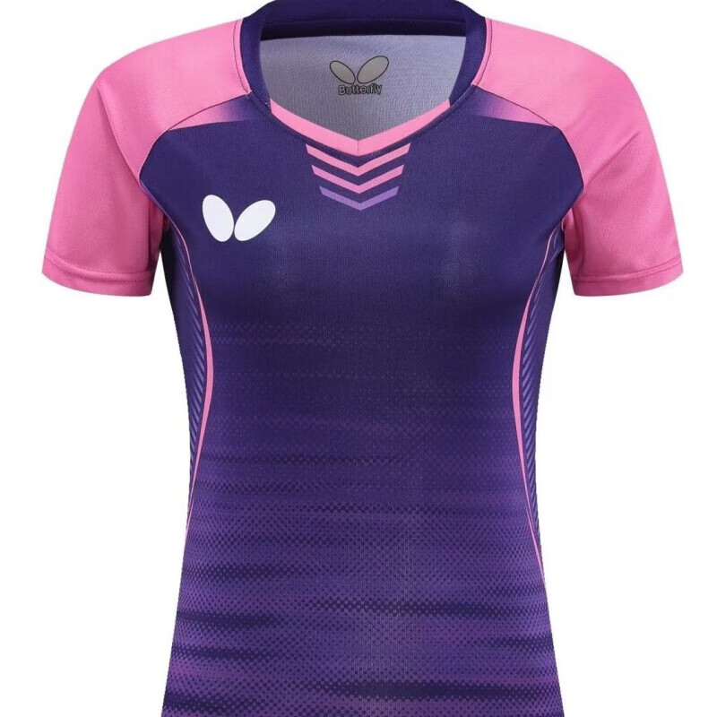 蝴蝶球衣乒乓球服男女短袖运动服速干透气训练比赛印