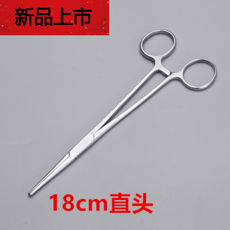 适用于不锈钢镊子钳子拔火罐夹子专用的酒精夹棉花大小号拔罐工具 18
