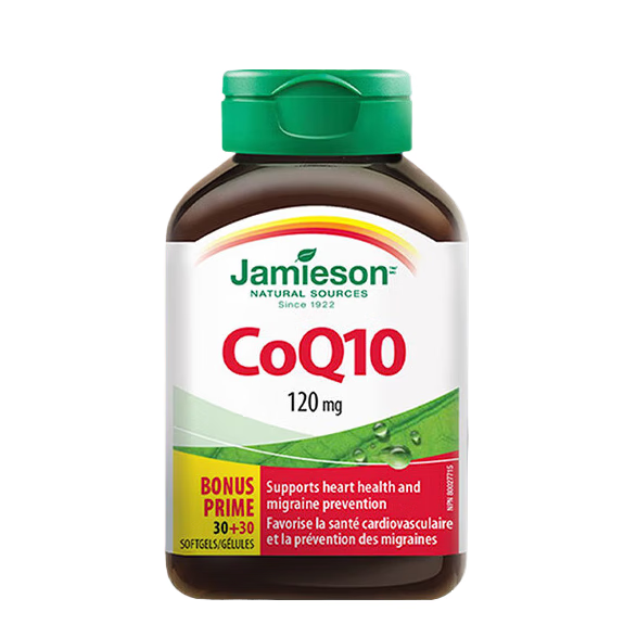 健美生(Jamieson)jamieson健美生辅酶q10软胶囊心脏辅酶素coq10辅酶ql0