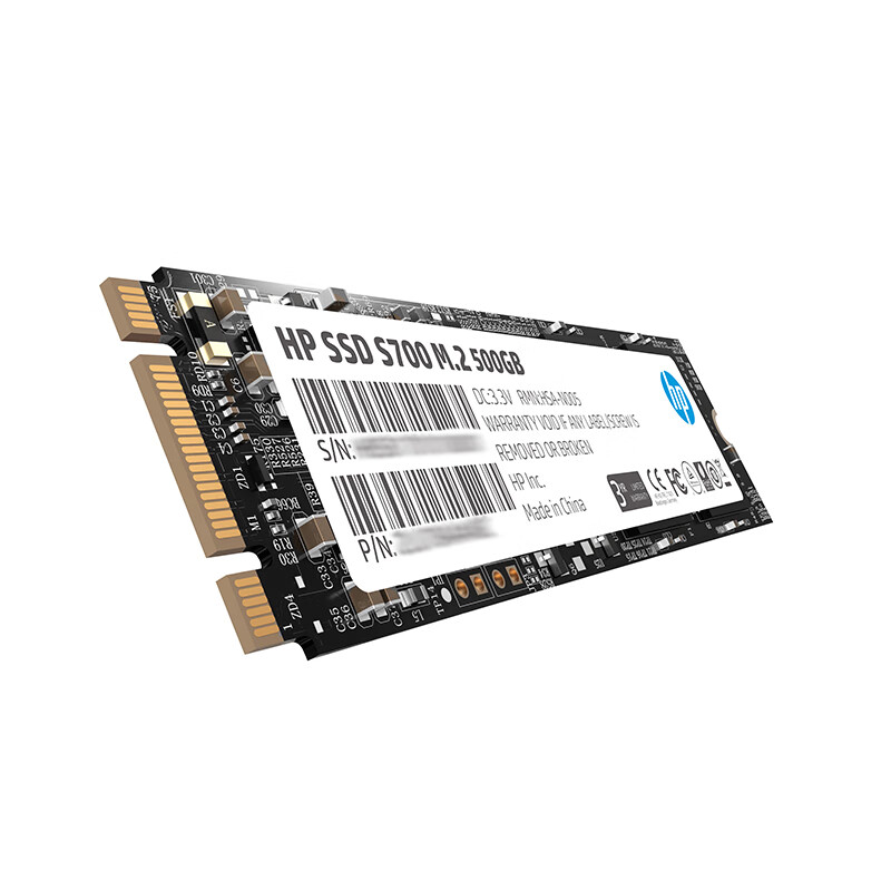 惠普（HP） 500G SSD固态硬盘 M.2接口(SATA总线) S700系列