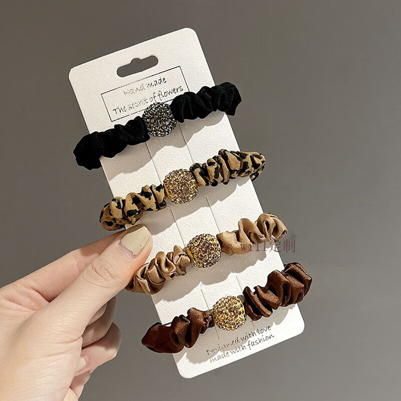 mays will2023年大肠发圈简约气质头绳马尾皮筋女扎头发感发绳头饰 主