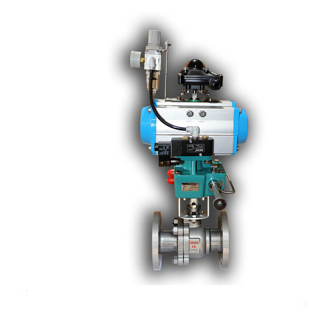 施韵令带手动装置气动球阀 手动气动紧急切断阀 爆蒸汽燃气调节阀