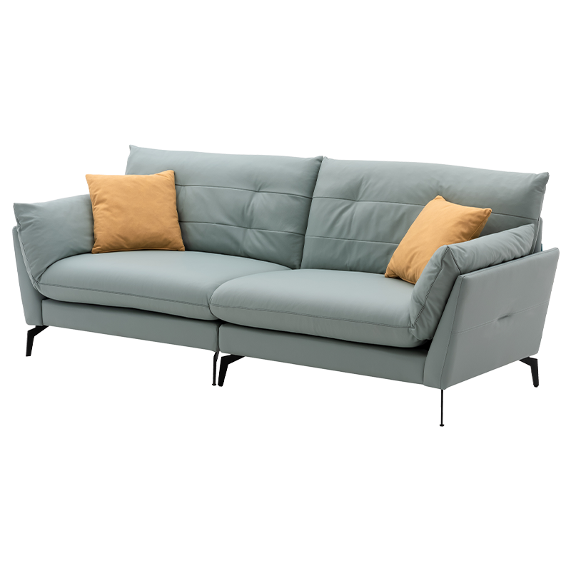 大自然沙发 客厅家具 真皮组合双人/懒人科学承托大/小户型简约沙发【SF3001】 双扶两人位（布艺）