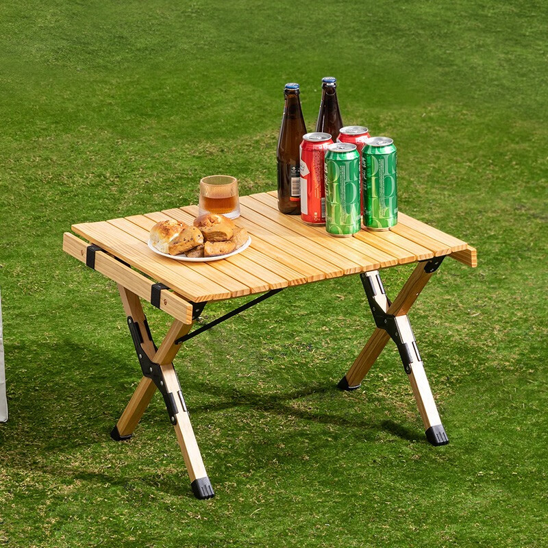 木马人户外折叠桌子蛋卷桌露营装备全套用品桌椅便携式置物野餐野营