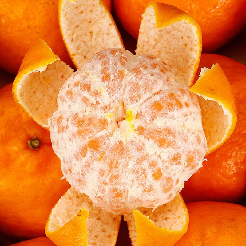 果迎鲜沃柑 5斤装 橘子 新鲜沃柑 沃柑桔子 新鲜水果 沃柑生鲜 55-60mm