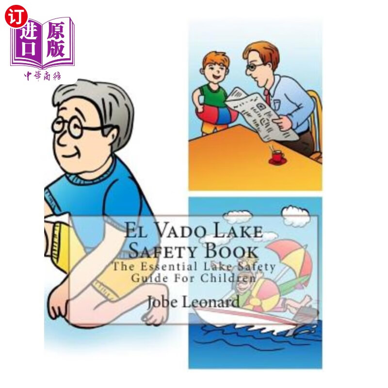 海外直订El Vado Lake Safety Book: The Essential Lake Safety Guide For Children El Vado湖安全手册:儿童湖泊安全基本指南