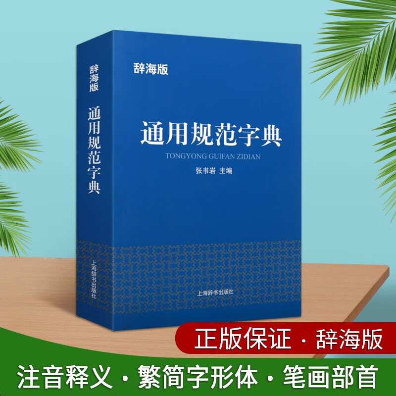 通用规范字典 辞海版 工具书 张书岩 汉语字典辞典 上海辞书出版社