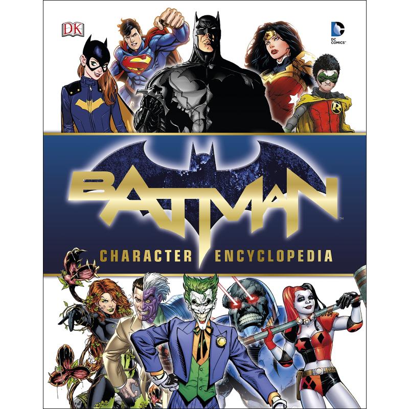 漫威:蝙蝠侠角色百科全书marvel: batman character encyclopedia