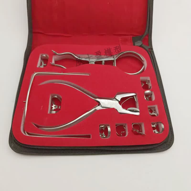 健康牙科口腔执业医师考试橡皮章练习工具套装橡皮障 工具一套
