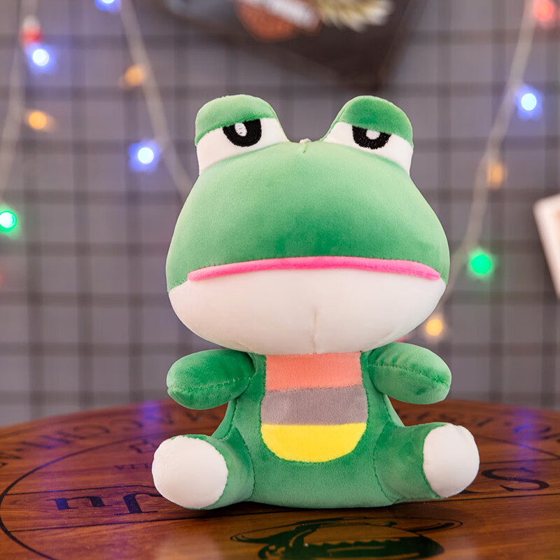 乳白色 青蛙 25-30cm左右(单只