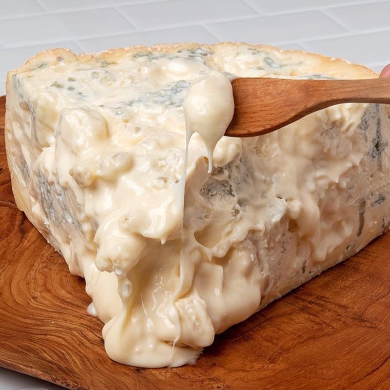 蓝纹奶酪制作过程图片