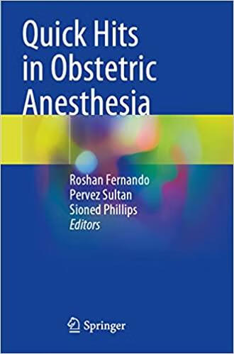 预订 quick hits in obstetric anesthesia