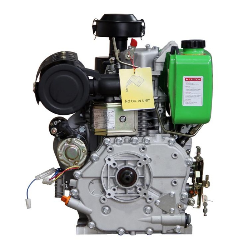柴油机 192单缸风冷柴油机 15马力切割机动力 微耕机机头 电启动
