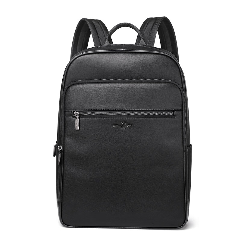 七夕情人节礼物英皇保罗polo真皮男士双肩包休闲背包头层牛皮时尚男包