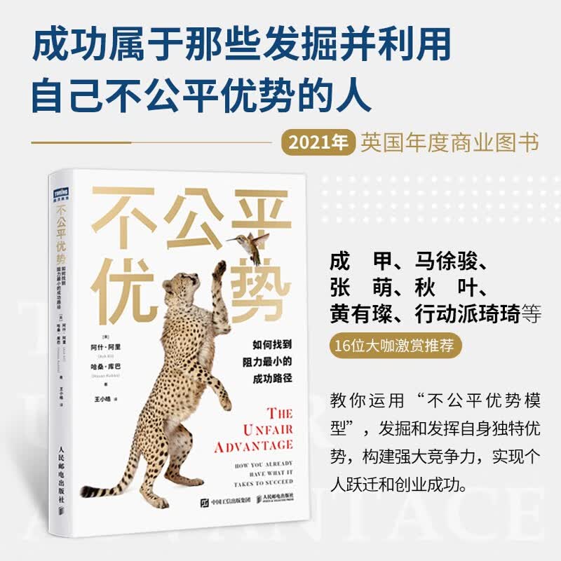 不公平优势：如何找到阻力最小的成功路径（图灵出品）详情图