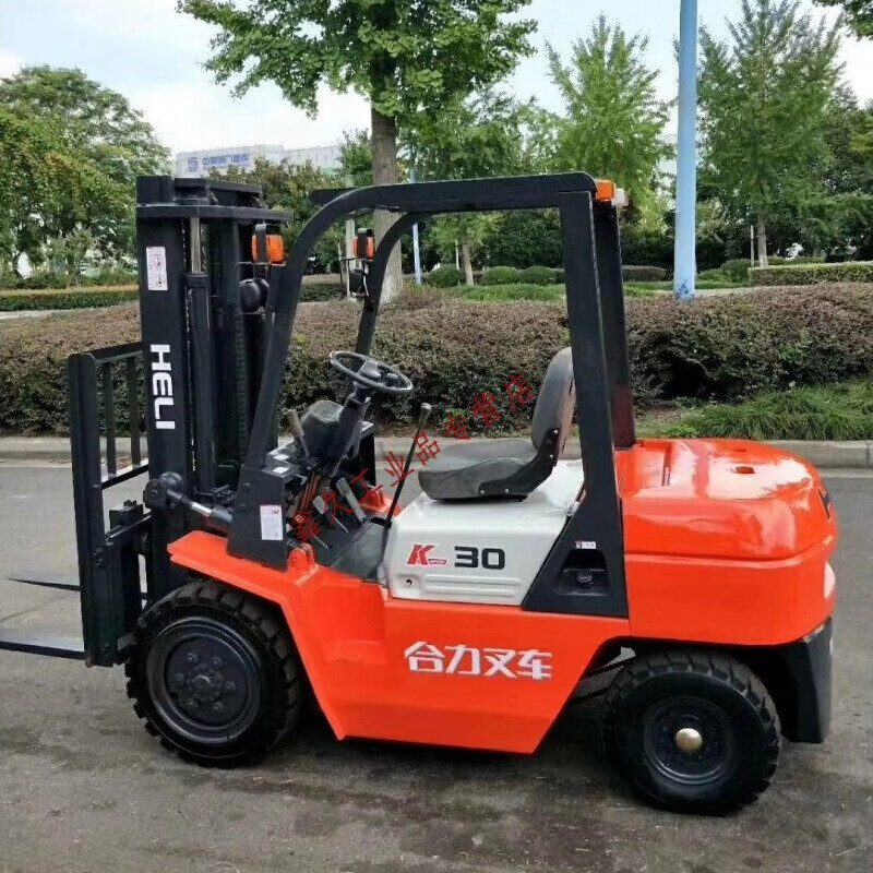 定制适用二手合力燃油电动叉车柴油搬运车地牛1吨2吨3吨5吨叉车 柴油