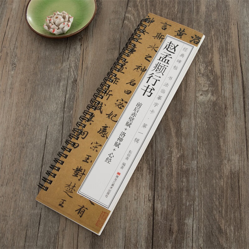 赵孟頫洛神赋前后赤壁赋心经行书毛笔书法字