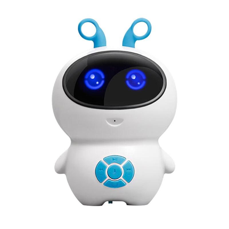 智能AI儿童早教机小小白智能机器人 教育学习礼品小小白2机器人 蓝色