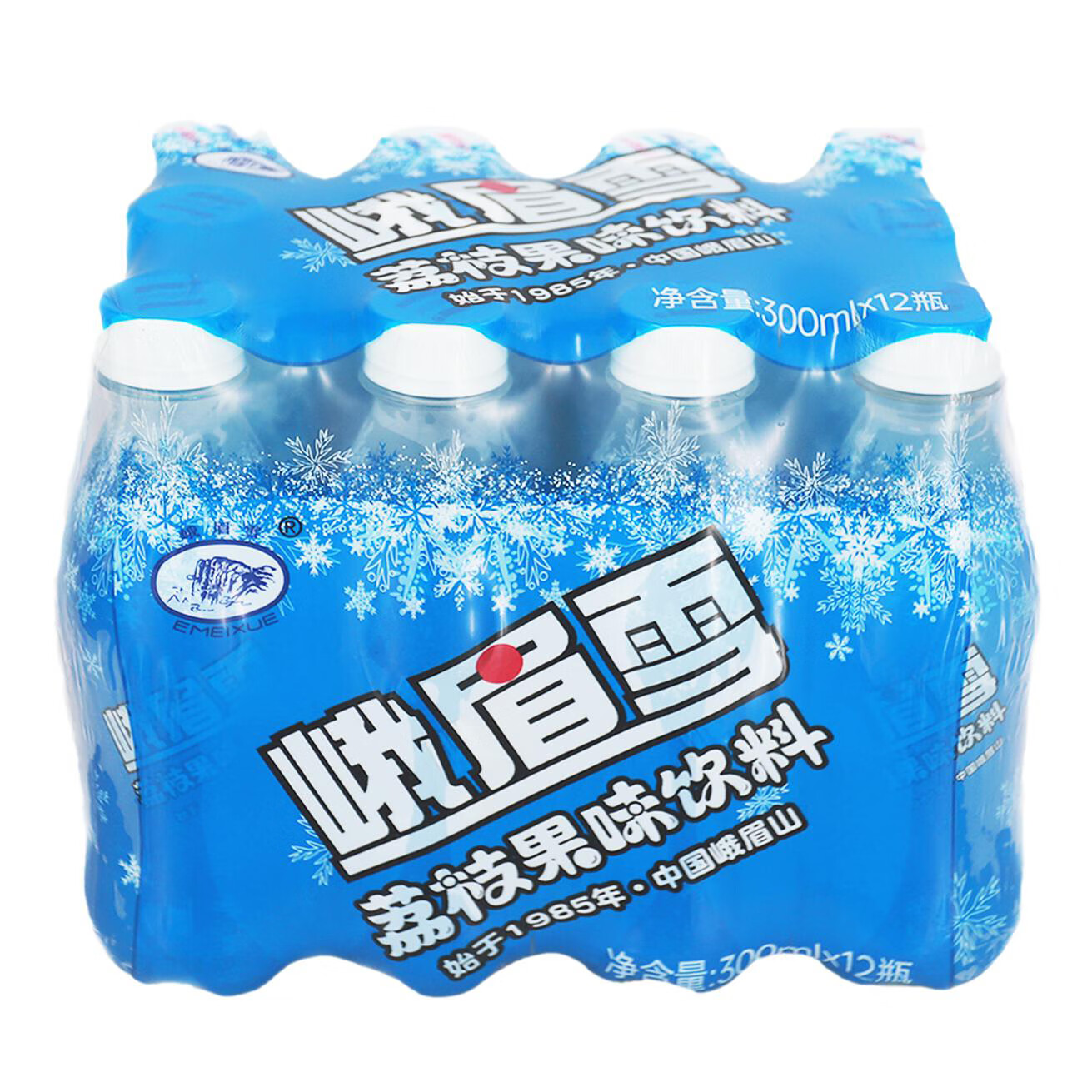 峨眉雪饮料荔枝果味饮料乐山特产碳酸饮料300ml四川乐山特产 300ml*6