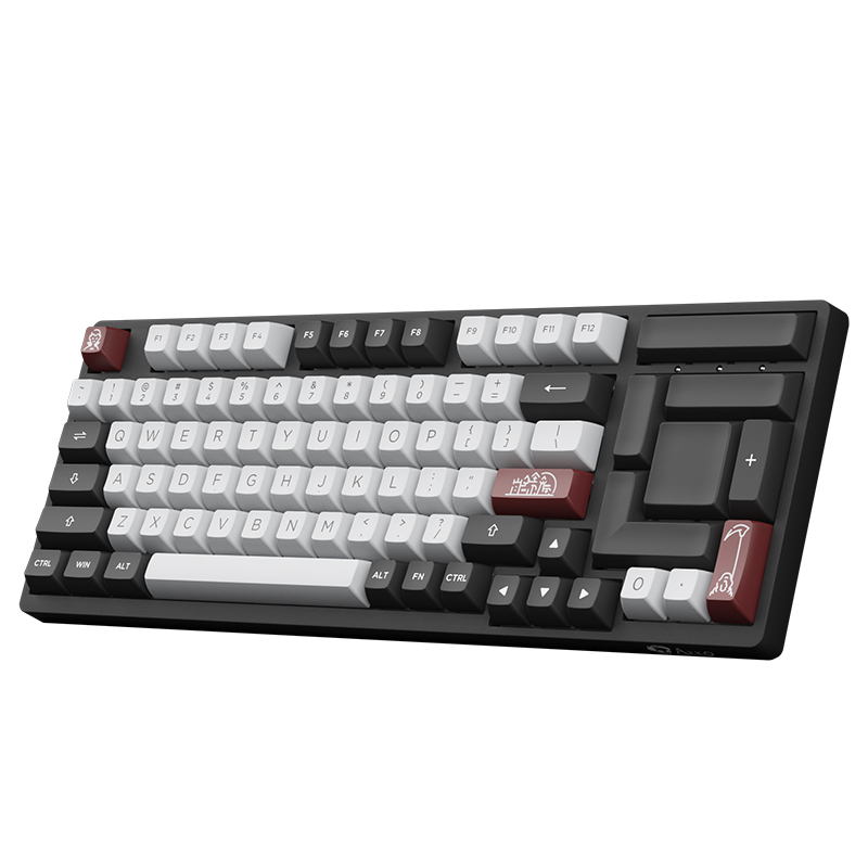 akko3098s机械键盘有线键盘游戏办公键盘热插拔rgb光pbt键帽俄罗斯