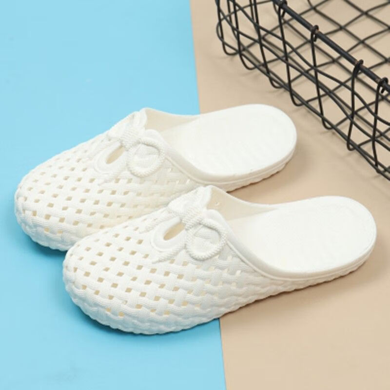 索涉(suoshe)夏天穿的不露脚趾头的洞洞鞋包头拖鞋包头凉拖鞋女夏季