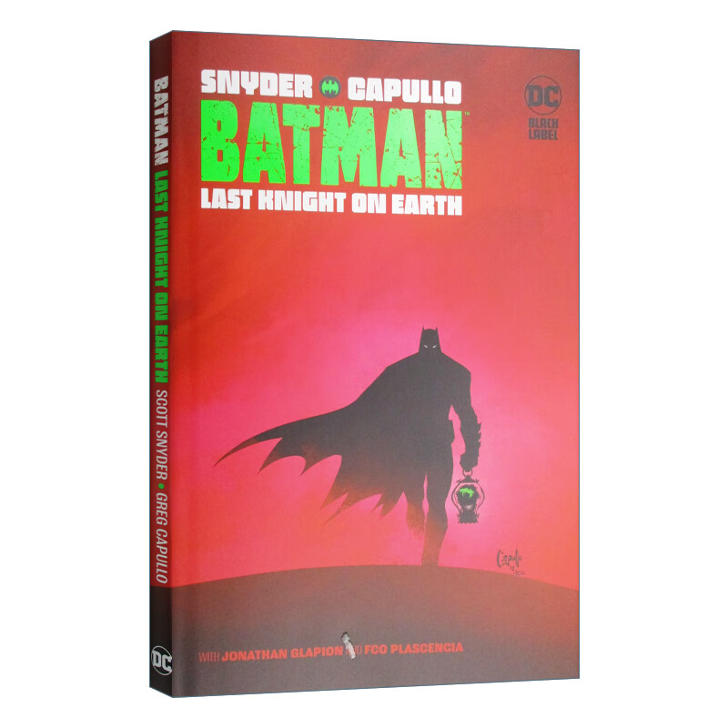 英文原版 蝙蝠侠 地球上最后的骑士 Batman Last Knight on Earth 全英文版 Scott Snyder 进口原版英语书籍 精装