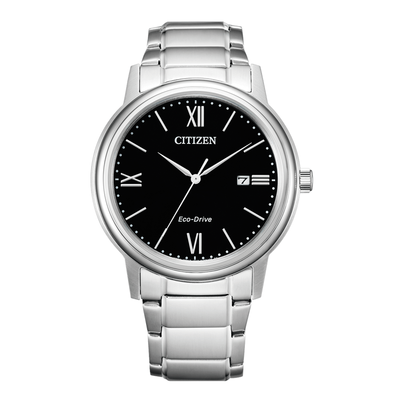 西鐵城（CITIZEN）手表光動(dòng)能表 新款情侶系列腕表 時(shí)尚簡(jiǎn)約防水表 生日禮物 AW1670-82E 男表