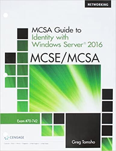 预订 mcsa guide to identify with windows server 2016, exam 70