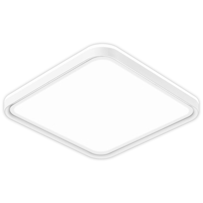 雷士照明（NVC）三色调光LED吸顶灯全光谱快装小白灯20㎡内适用48W 