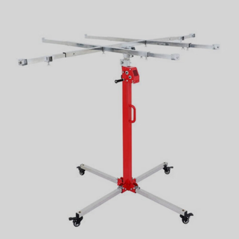 哲弘地手动电动两用石膏板升降机吊顶木工举升器装灯 手动电动两用