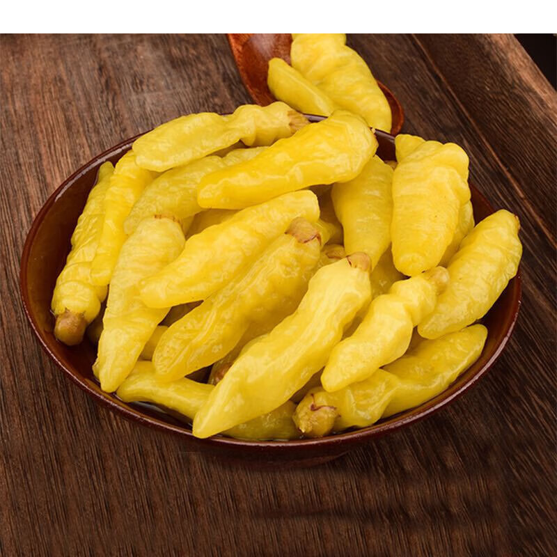 虎钢馋泡椒小米椒泡辣椒小米辣酸辣辣酱腌菜脆云南野山椒袋装食品 500