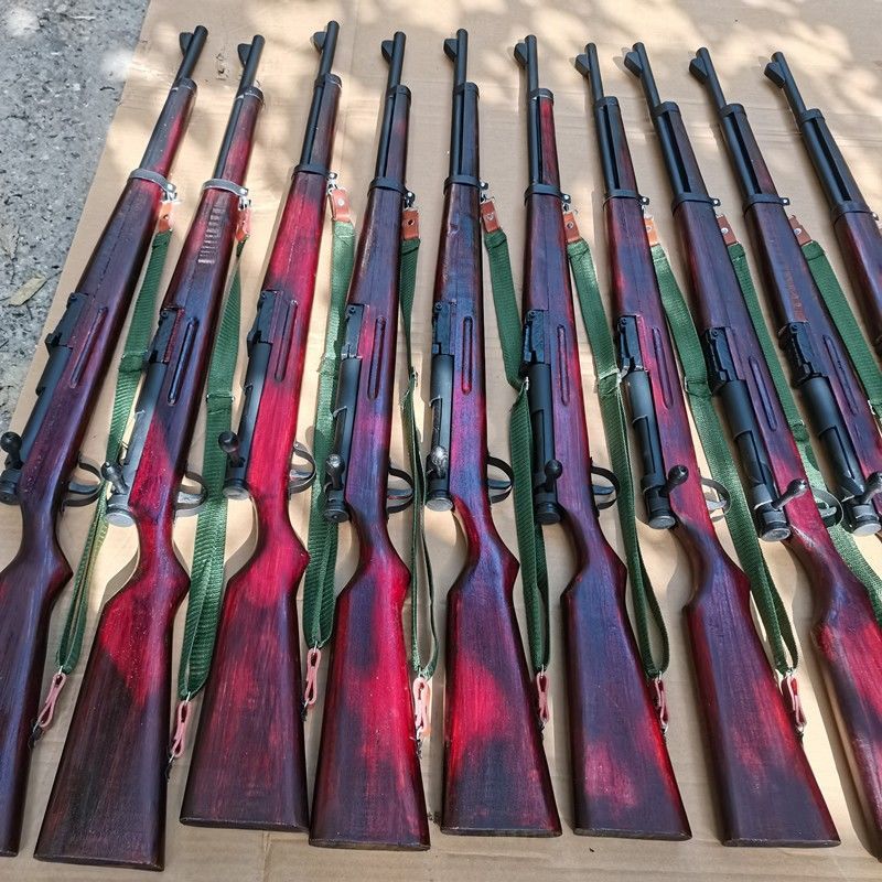 一比一道具枪 实木制三八大盖步1枪1模型 38影视拍摄道具 舞台cos话剧