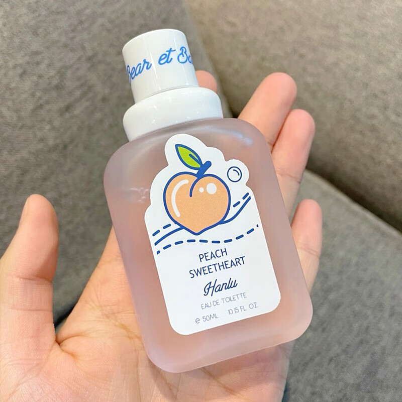 韩卢可爱小熊宝宝香水女士持久淡香蜜桃甜心少女香文艺学生生日礼物