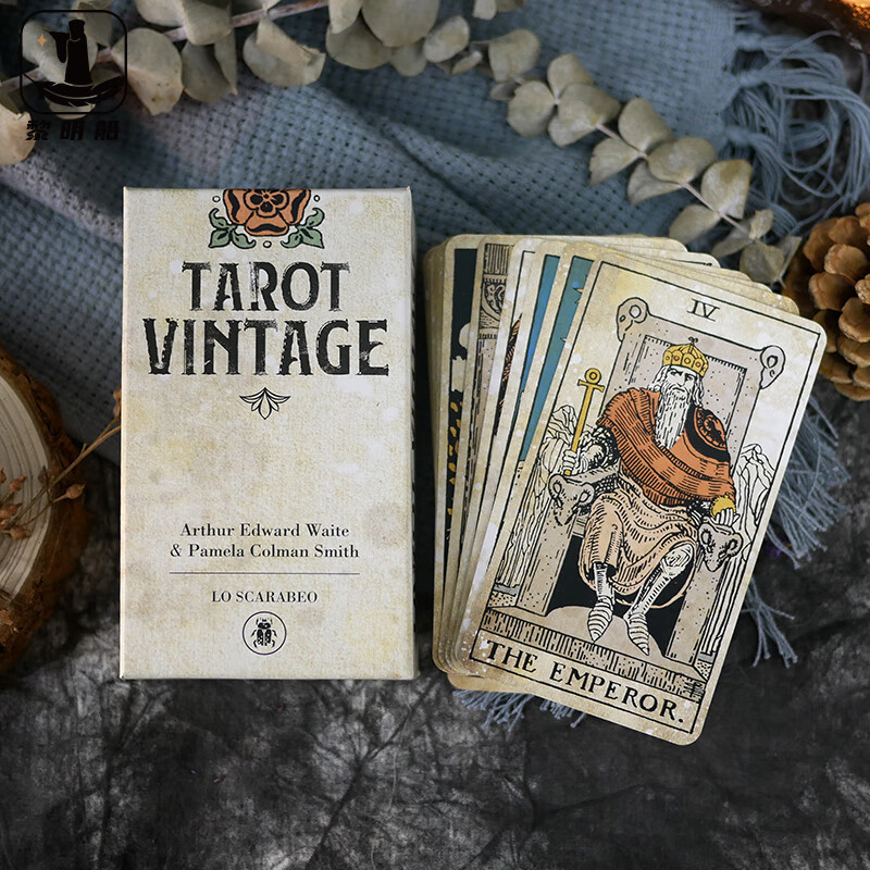 进口复古维特塔罗牌tarot vintage 经典伟特罗塔韦特牌 78张牌 2张