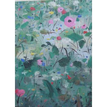 吴冠中艺术明信片·花 吴冠中著,高杨 编