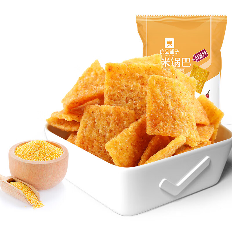 良品铺子 小米锅巴(麻辣味)90g