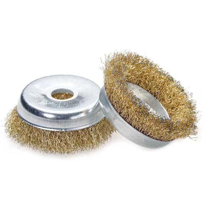 角磨机 钢丝轮 钢丝球 除锈刷 打磨轮 金属打磨 除锈/除漆/除污渍