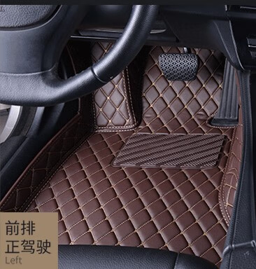 姒桀 汽车主驾驶脚垫单片单个副驾驶后排皮革驾驶室脚垫全包围汽车