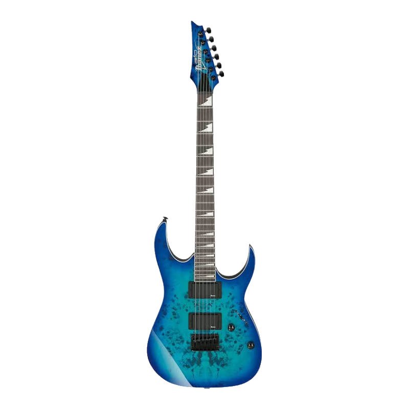 Ibanez依班娜電吉他GRGR221PA-AQB初學者入門新手男女電吉他套裝