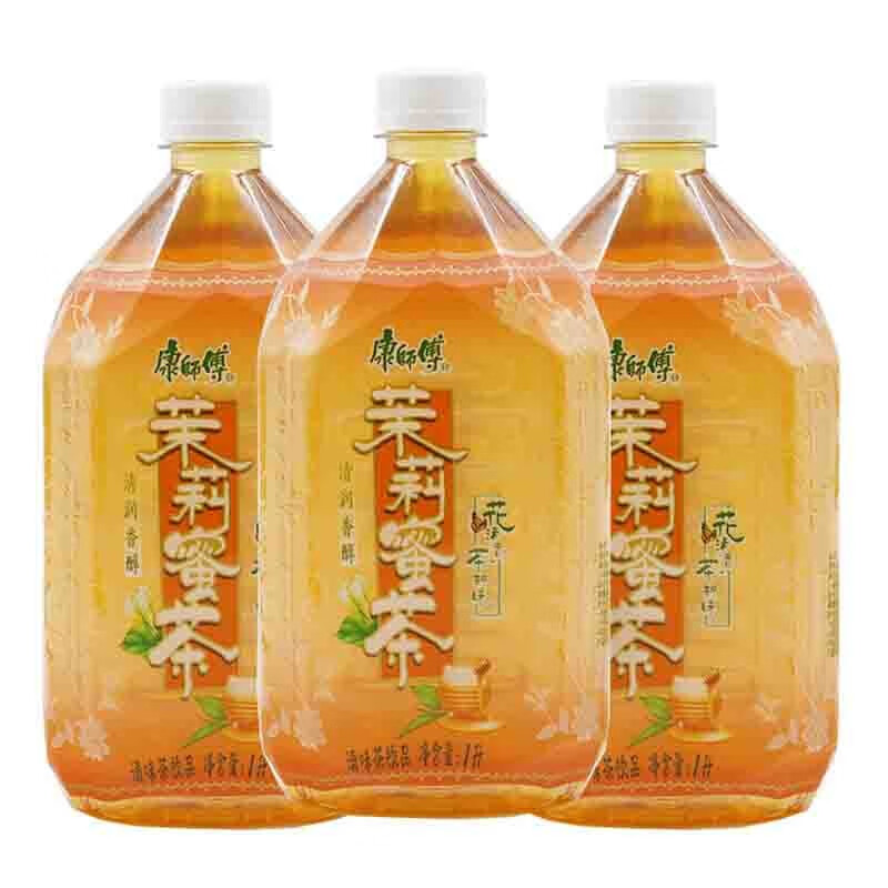 康师傅 康师傅茉莉蜜茶饮料果味饮料1l*2瓶12瓶瓶夏日瓶装饮品饮料 1l