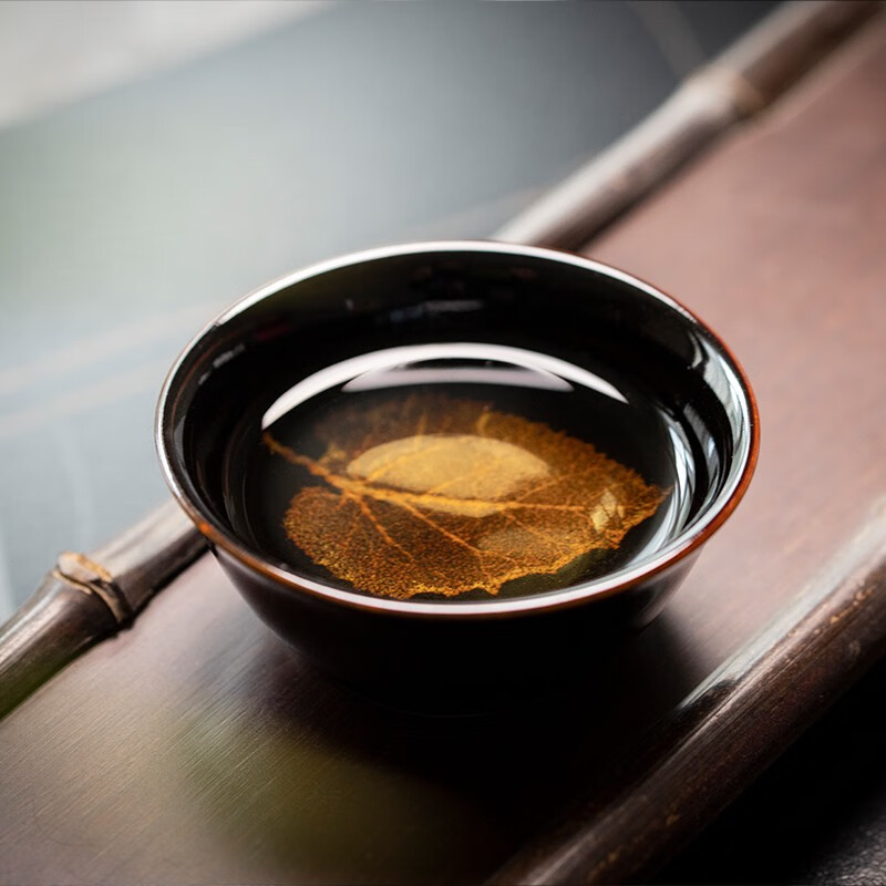 上新了文创 故宫茶具套装 功夫茶具礼盒高档 送长辈生日礼物教师节礼物 桑叶款·茶盏