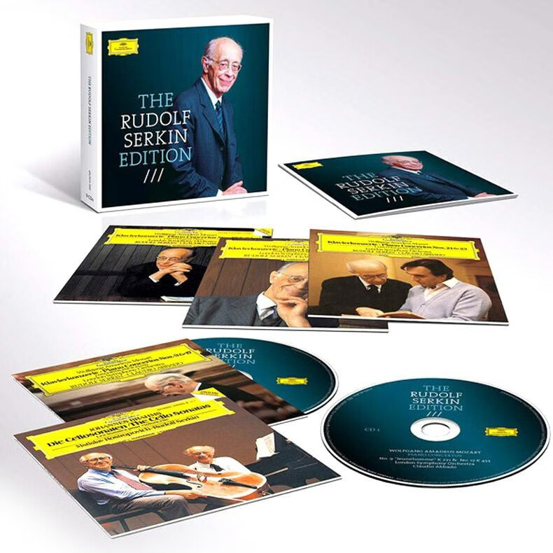 dg4838830 钢琴家 鲁道夫 塞尔金 rudolf serkin 经典录音集 9cd