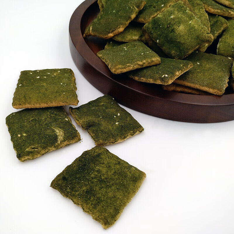 虎钢馋现做老宁波风味千层酥苔条饼海苔酥350g海苔味传统糕点心小吃