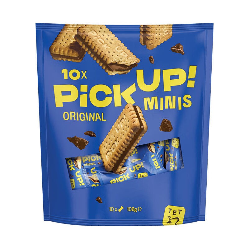 德国进口巧克力夹心饼干休闲小零食儿童健康早餐食品