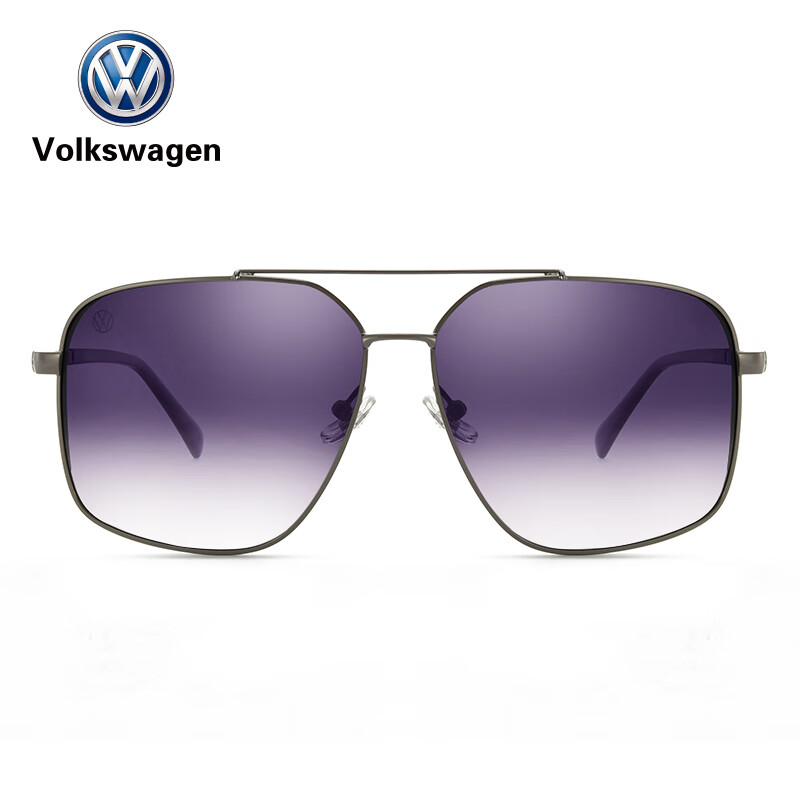 德国大众volkswagen太阳眼镜男开车时尚墨镜105-c1-黑框渐变片