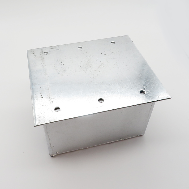 镀锌人防防爆密闭接线盒 密闭盒 开关盒 按钮盒3个厚 3个厚(6螺丝孔)