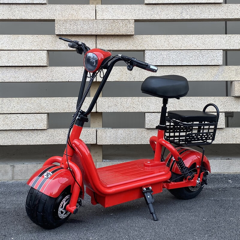 2022新款折叠电动车小型女士迷你成人便携可爱轻便校园学生电动电瓶