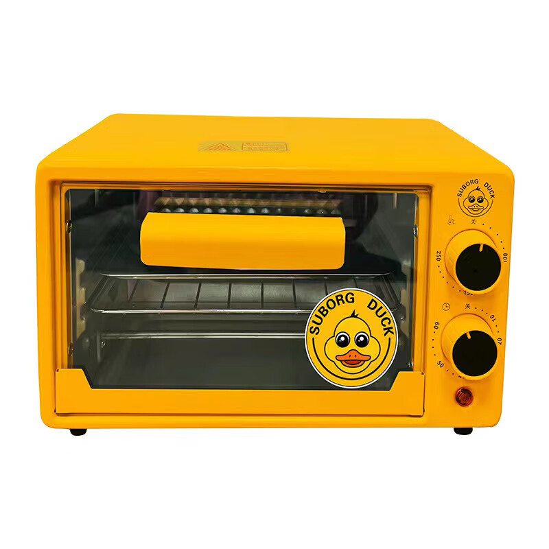 2022新款 小黄鸭烤箱家用12l小型电烤箱小容量双层迷你型多功能烘焙小